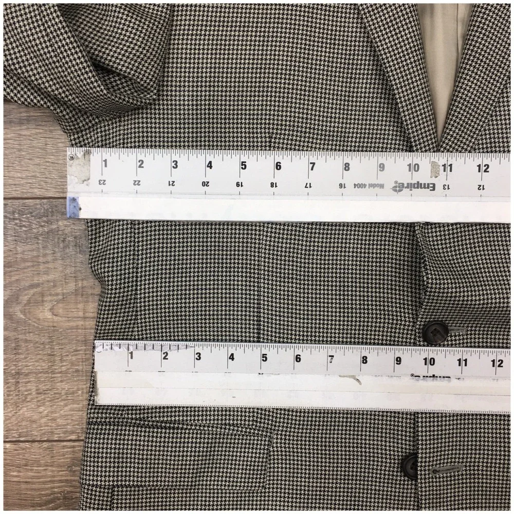 RALPH LAUREN Men Wool Silk Blazer Sport Coat Casual Jacket Size 40R Classic Suit